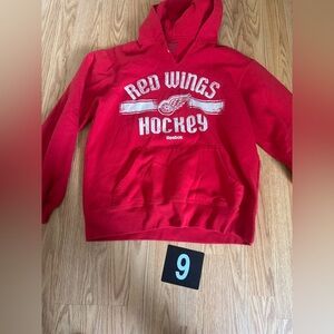 Reebok Red Wings Hockey Hoodie